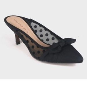 Women’s Kitten Heeled Mules